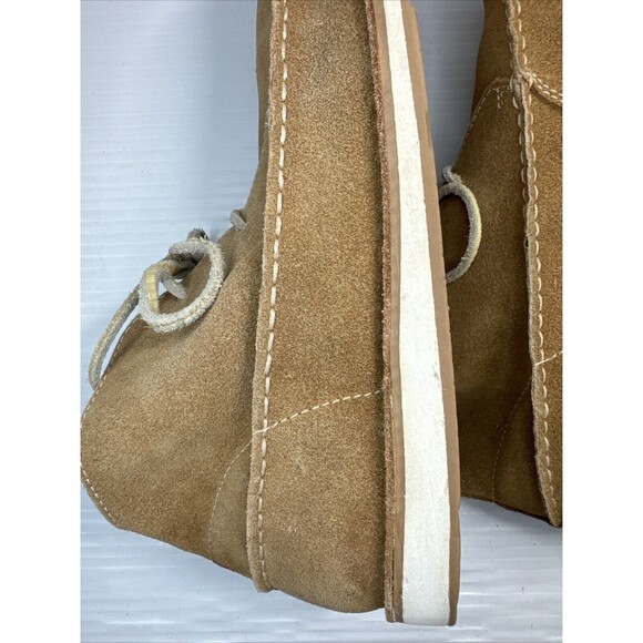 Ariat Women’s Cruiser Lace Up Booties Chukka Mocassin Suede Dirty Taupe Sz 10B - Picture 13 of 13